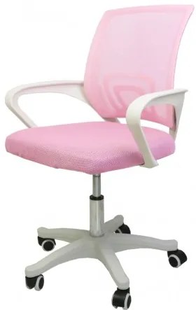 JAKS SCAUN BIROU ERGONOMIC RUZ - ALB KO03