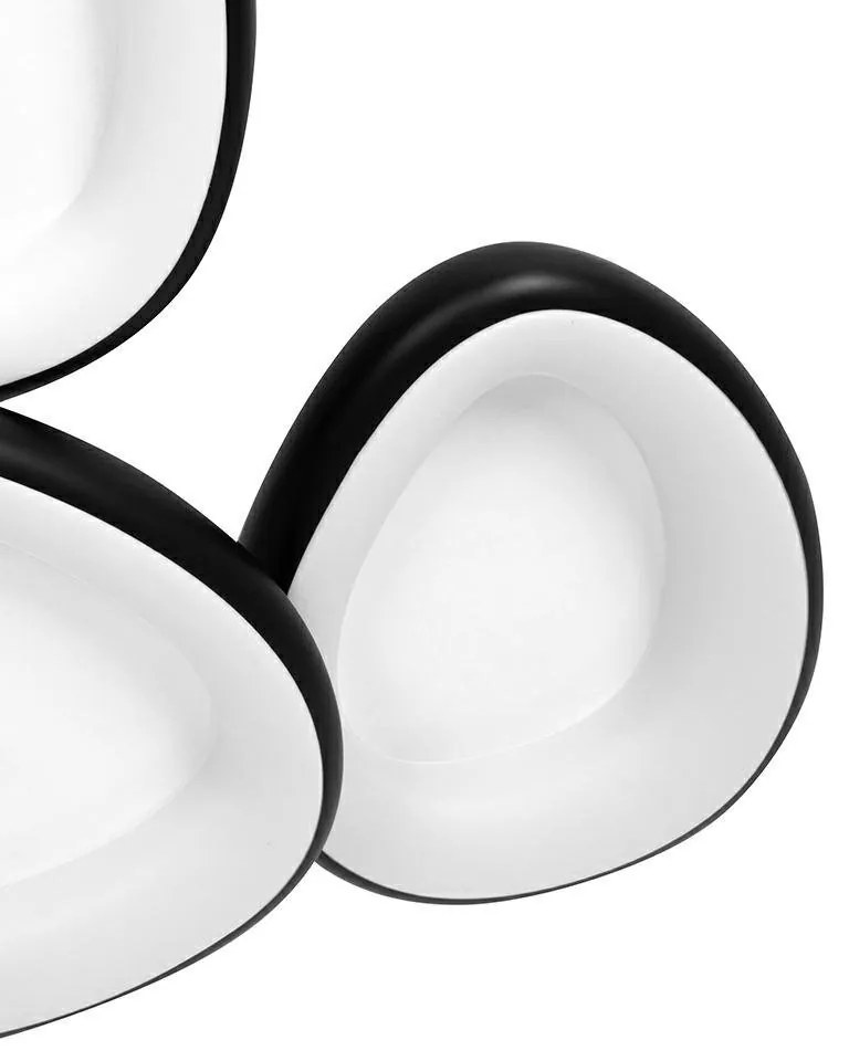 Plafoniera LED CCT cu telecomanda AREA 3 negru