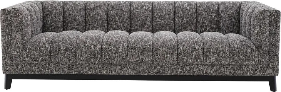 Canapea design elegant LUX Ditmar, cambon negru 115438 HZ