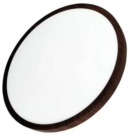 Plafonieră LED 32W, 230V, 3000/4000/6500K, Ø 40 cm, maro