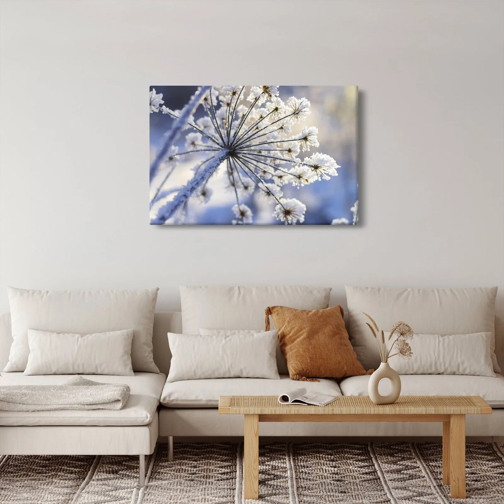 Tablou - Flori înghețate (90x60 cm)