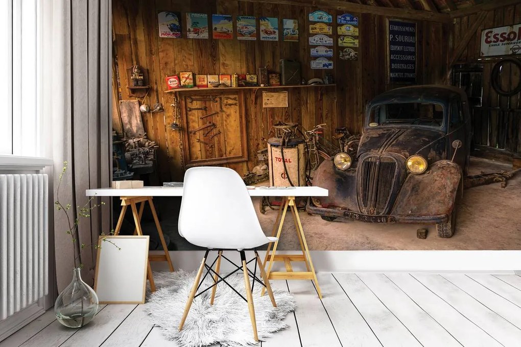 Fototapet - Atelier vechi (152,5x104 cm)