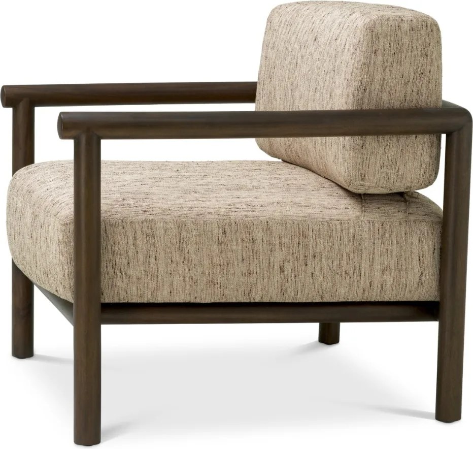 Fotoliu design LUX Ombria, beckett beige