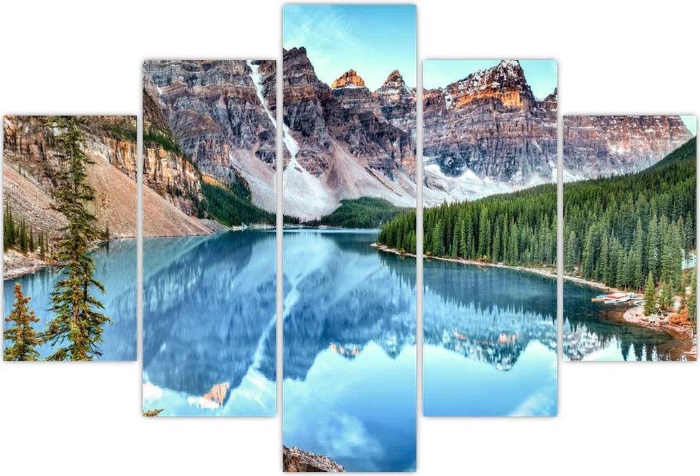 Tablou - Lacul Moraine (150x105 cm)