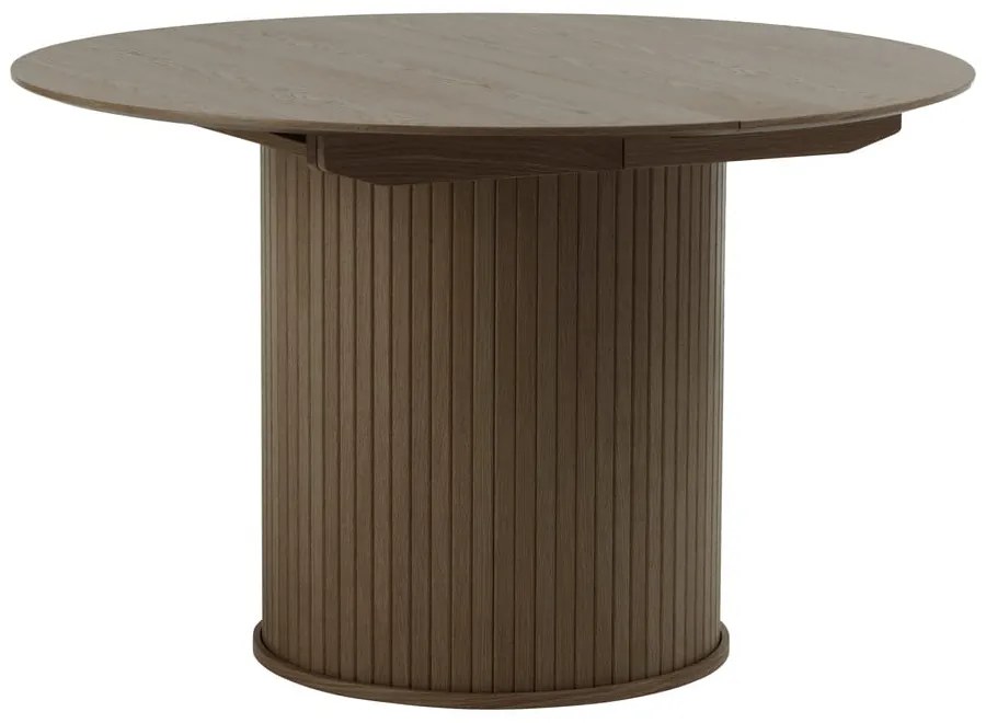 Masă de dining rotundă extensibilă ø 120 cm Nola – Unique Furniture