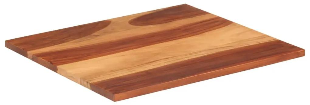 285996 vidaXL Blat de masă, 70x80 cm, 25-27 mm, lemn masiv acacia