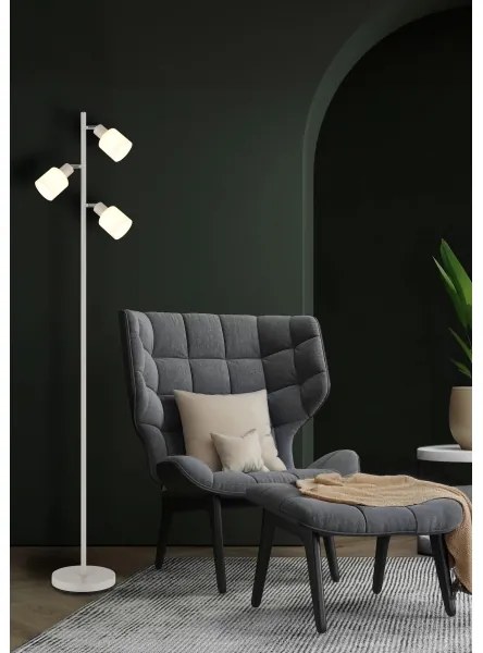 Lampadar TRENT Globo 54114-3S - 3x E14/25W/230V