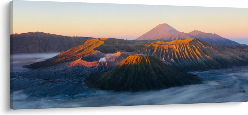 Tablou cu muntele Bromo în Indonesia (120x50 cm)