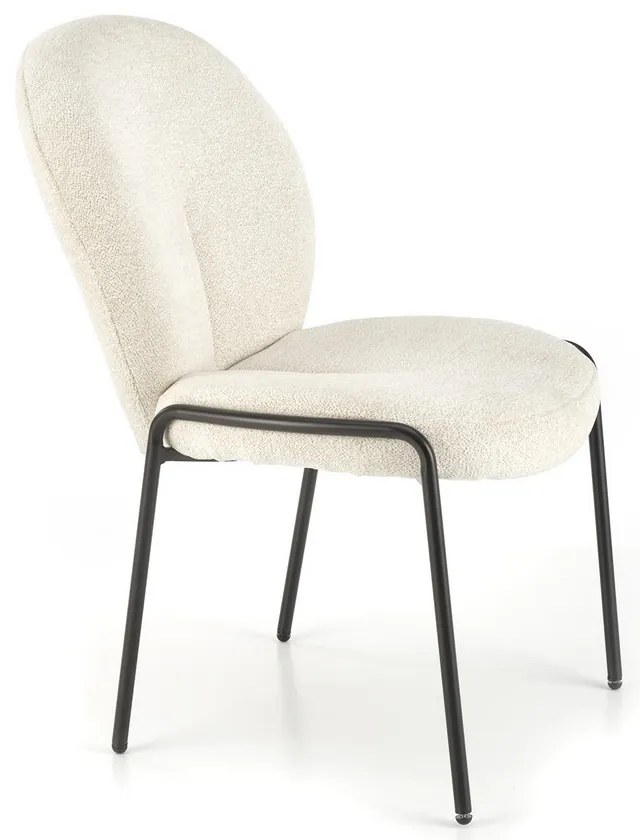 Scaun de bucaterie Novak, crem