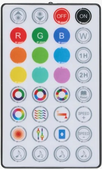 Grundig - Lampă de podea LED RGB reglabilă, 2-în-1, LED/230V, cu telecomandă