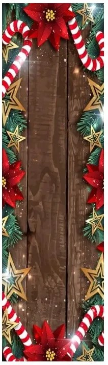 Napron Christmas Frame, 40 x 140 cm