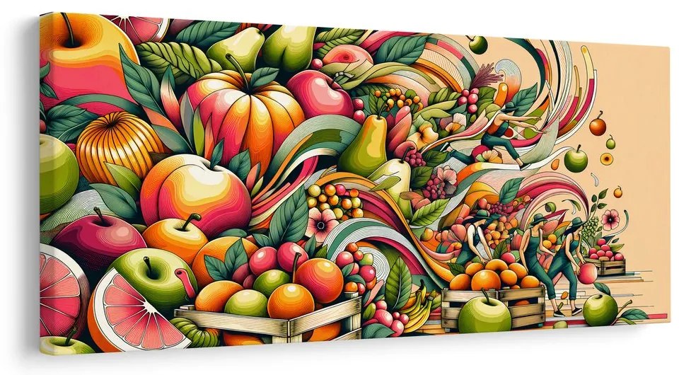 Tablou recoltă de fructe