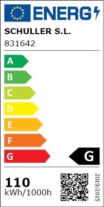 Lustra LED design modern circular 100cm Helia negru mat