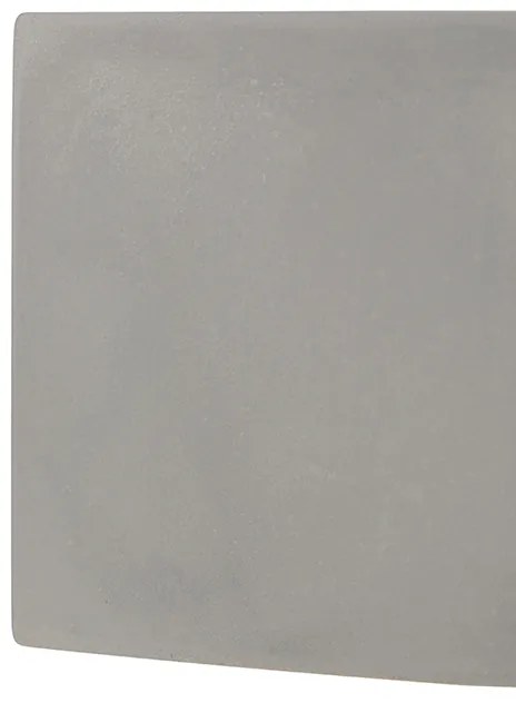 Aplică pătrată rustică din beton - Alban