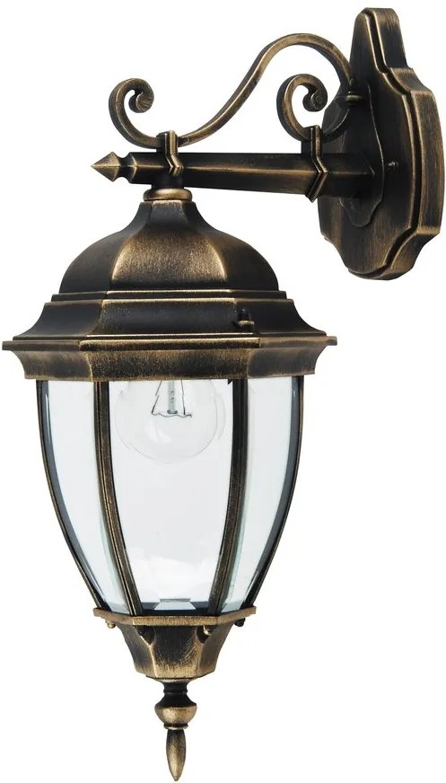 Rábalux Toronto 8381 Aplice de exterior auriu antic metal E27 1x MAX 60W IP44
