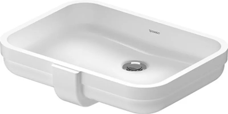 Duravit Soleil by Starck lavoar 52.5x40.5 cm dreptunghiular sub blat alb 0397490060