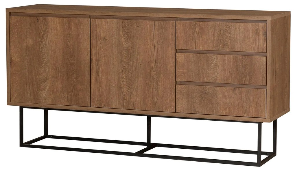 Mobilier living Lexuna 17 (Nuc + Negru). 1089206