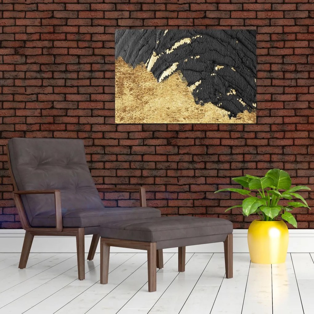 Tablou - Structura de aur N⁰1 (90x60 cm)