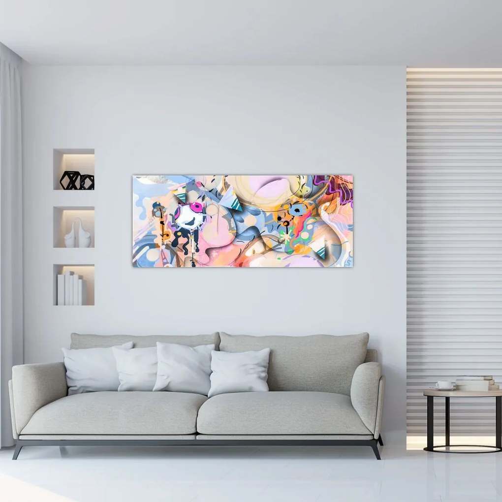 Tablou - Abstracție de basm (120x50 cm)