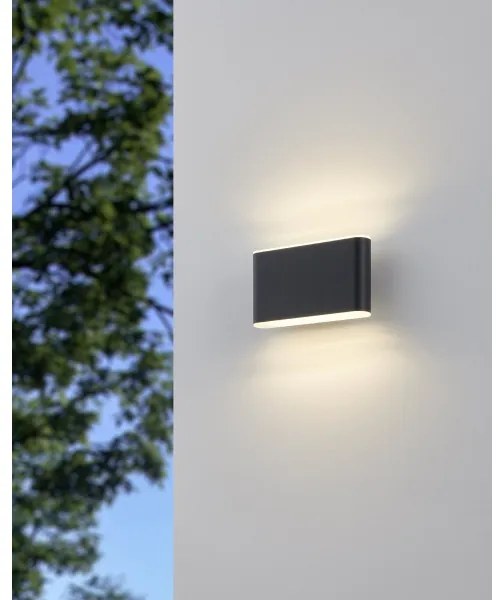 Aplică LED de exterior Eglo 901026 GRUTTI 2xLED/5,8W/230V IP65