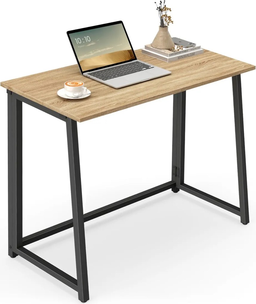 OFERTA Birou pliabil ZARIMO 80x40 cm, stejar sonoma II. calitate