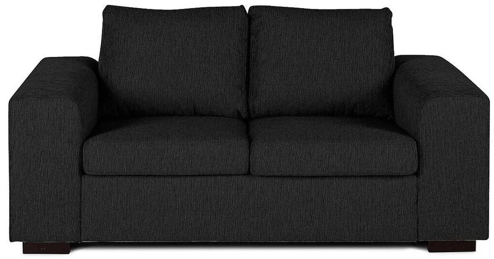 Canapea Scandinavian Choice 894Numărul de locuri: 2, Negru, 172x90x84cm, Picioare: Lemn