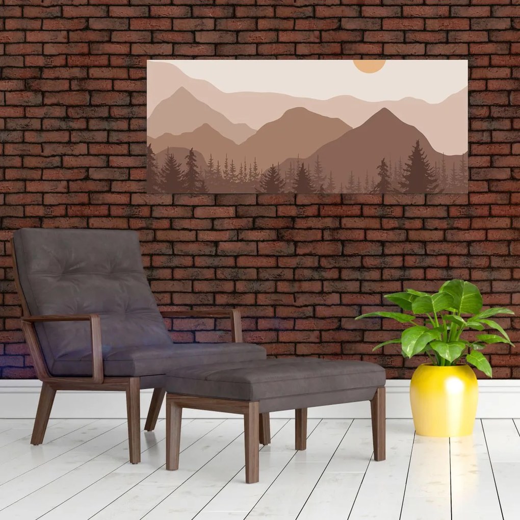 Tablou - Munții Maro N⁰1 (120x50 cm)