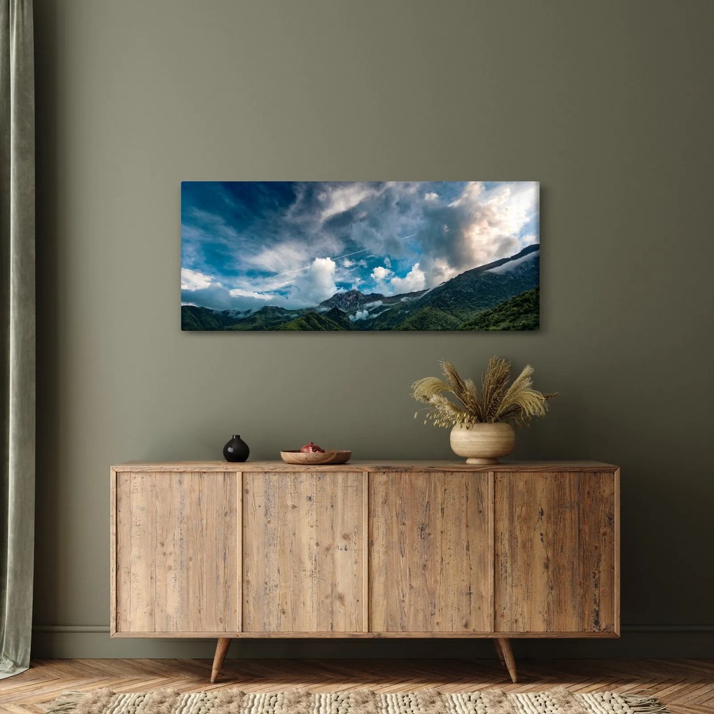 Tablou cu munții (120x50 cm)