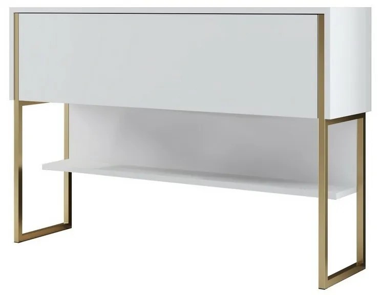 Comodă Luxe White and Gold