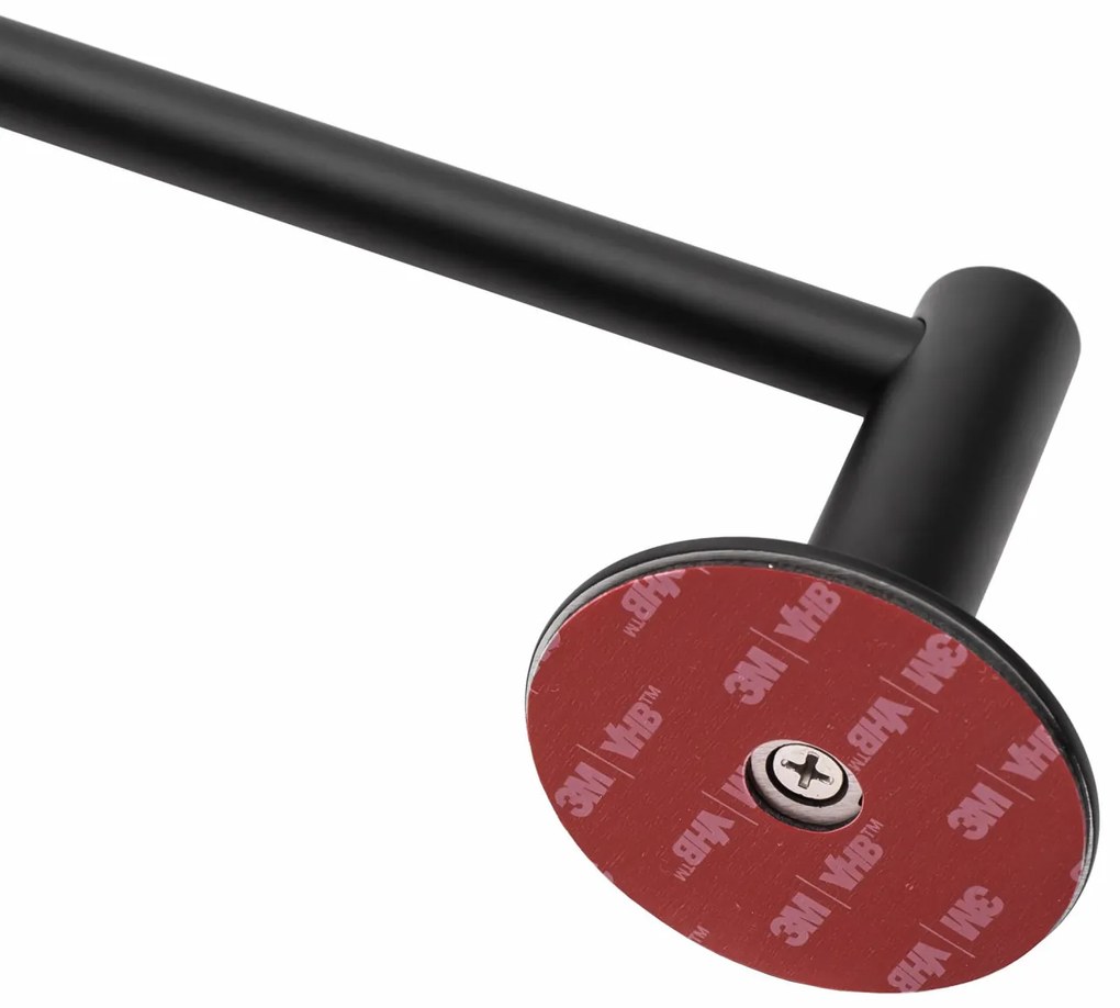 Cuier de baie negru 322221A
