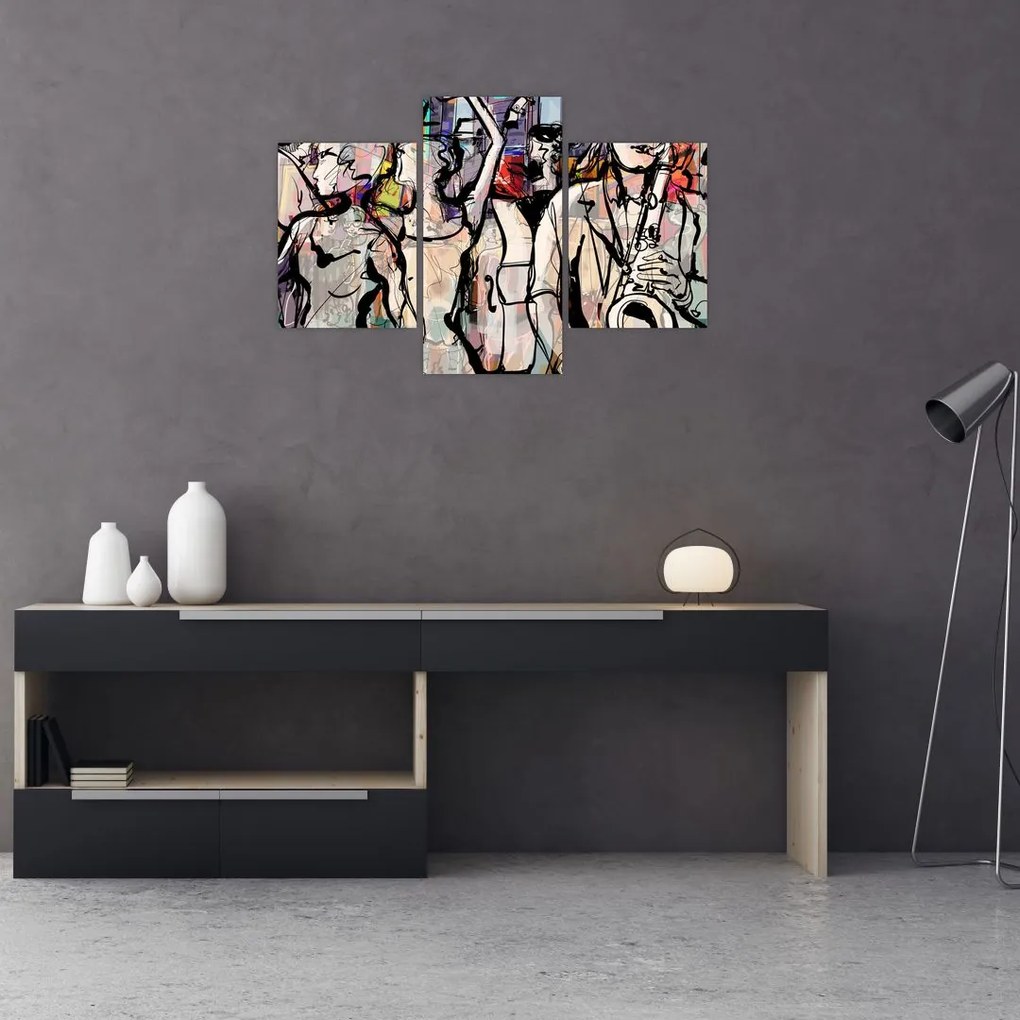 Tablou - Seara de jazz (90x60 cm)