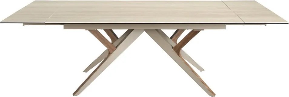 Masa extensibila cu blat din marmura portelanata 1155