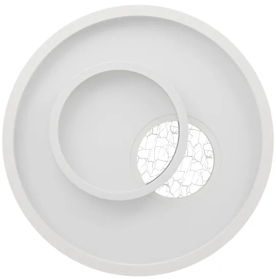 Eglo 901246 - Plafonieră LED TIRIOLO LED/14W/230V + LED/8,5W albă