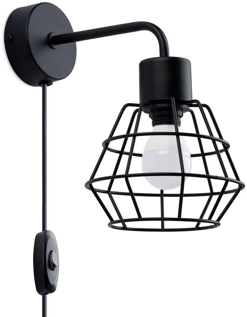 Sollux Lighting Suba plafonier 1x15 W negru SL.1164