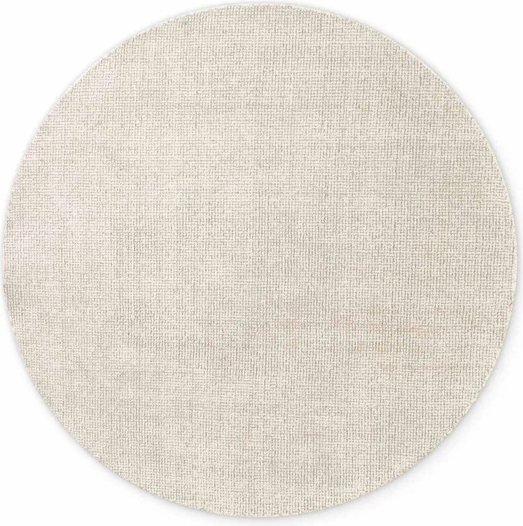 Covor crem țesut manual rotund din lână ø 200 cm Greenwich – Ted Baker