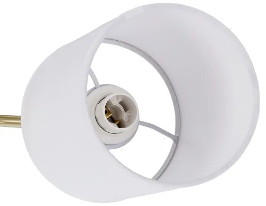 Aplică perete YAN 1xE14/40W/230V auriu