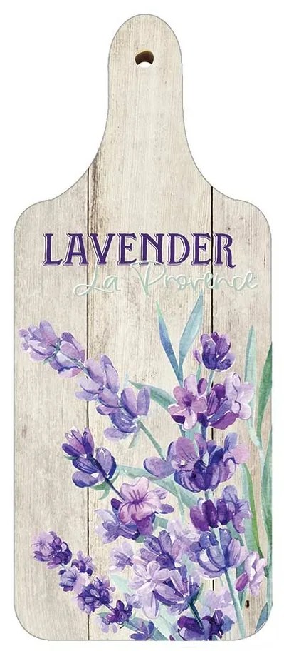 Bohemia Gifts Placă de tăiere decorativă din lemn La Provence