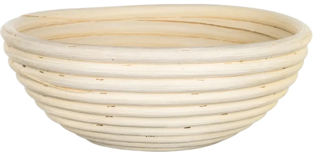 Banquet Coș rotund pentru dospirea pâinii Naturaldiametru 21 x înălțime 7,5 cm, patru foi