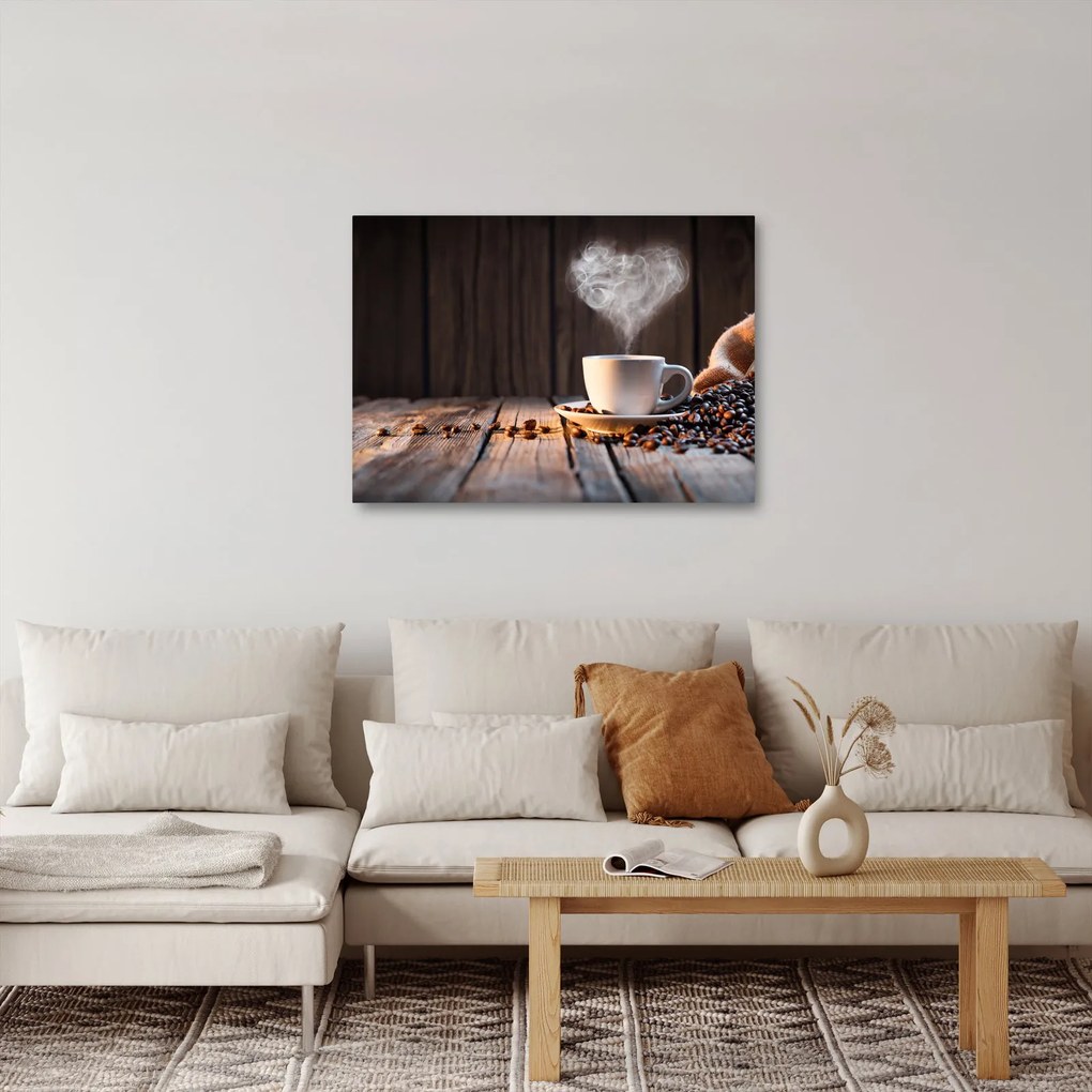 Tablou - Timp pentru cafea (70x50 cm)