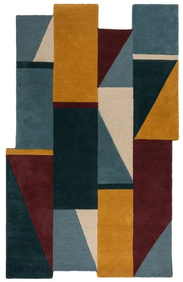 Covor țesut manual din lână 120x180 cm Shuffle Shaped – Flair Rugs