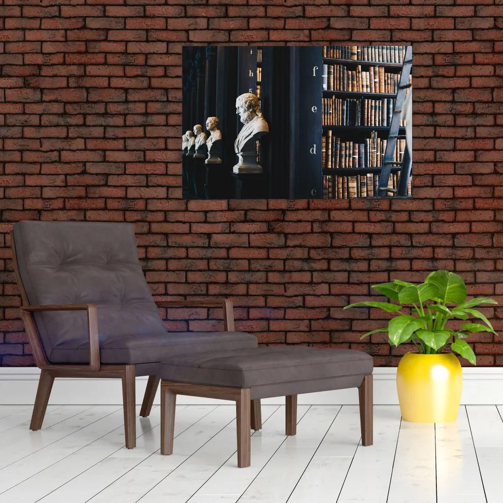 Tablou - La bibliotecă (90x60 cm)