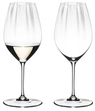 Set 2 pahare pentru vin, din cristal Performance Riesling Clear, 623 ml, Riedel