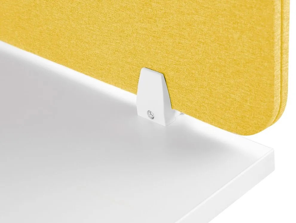 Panou separator birou 72 x 40 cm Walda (galben) . 1076542