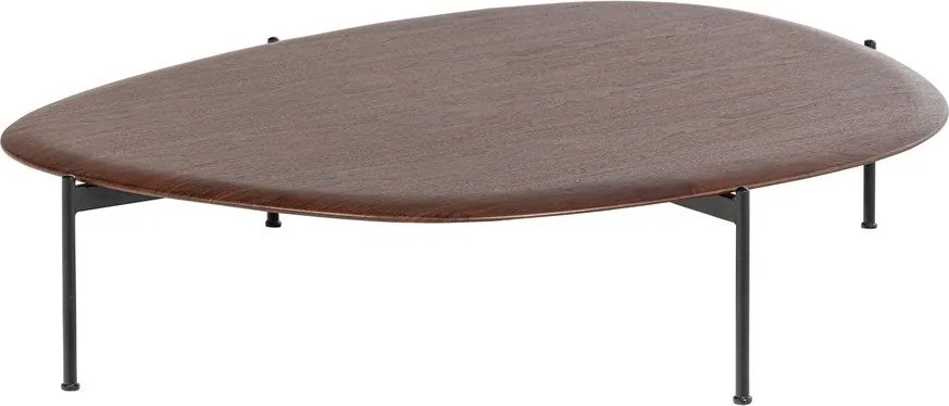 Măsuță de cafea în culoare naturală închisă 97x121 cm Kota – WOOOD