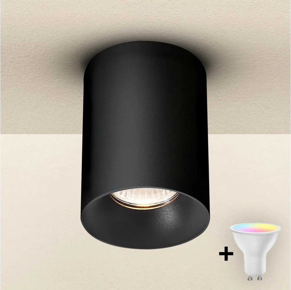 Brilagi - TRINE Spot LED RGBW cu reglare a intensității, 1xGU10/4,8W/230V, negru