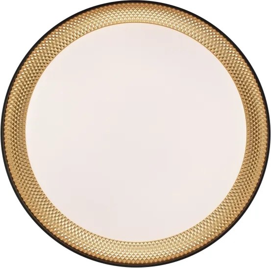 Brilliant - Plafonieră LED dimabilă WALDO LED/24W/230V negru/auriu + telecomandă