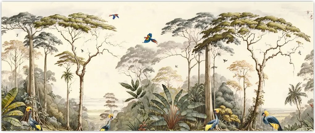 Tablou - Pădurea tropicală amazoniană (120x50 cm)