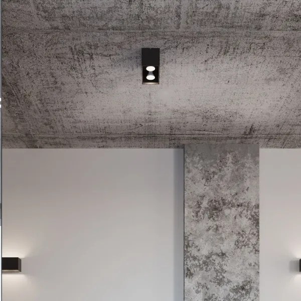 Plafonieră QUAD 2xGU10/40W/230V