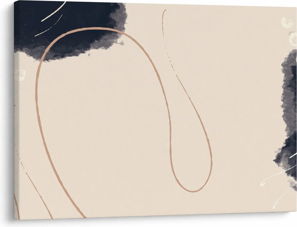 Tablou - Abstractizare bej (70x50 cm)