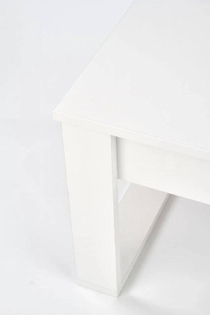 Masa de cafea dreptunghiulara Nea alba L110 cm